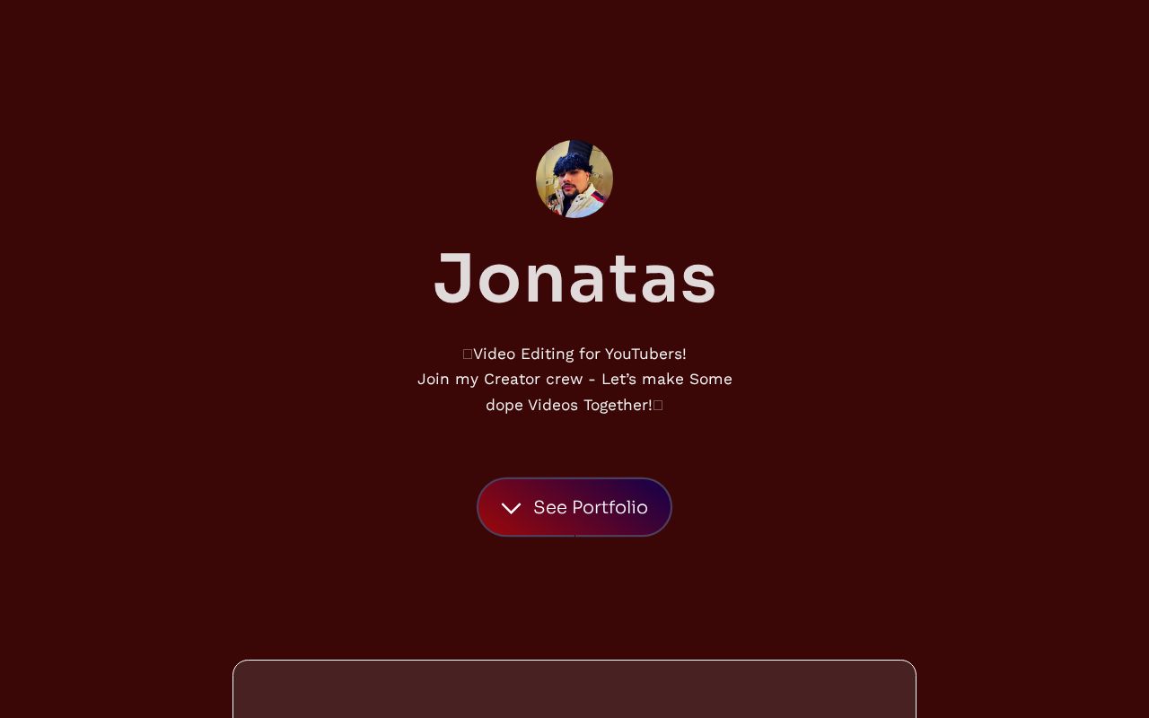 Carrd profile picture for @jonatass